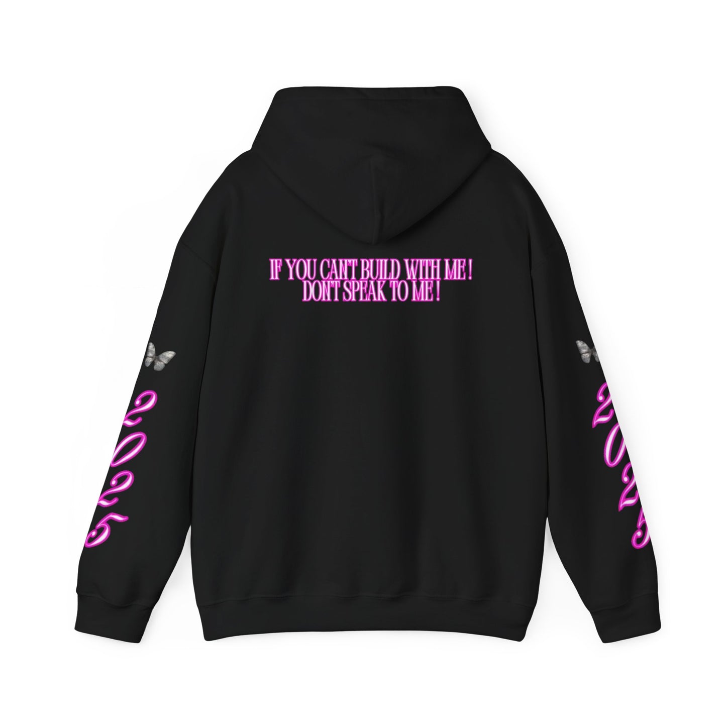 Pink Empowering Hooded Sweatshirt