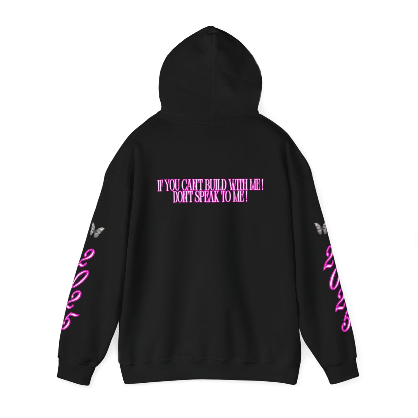Pink Empowering Hooded Sweatshirt