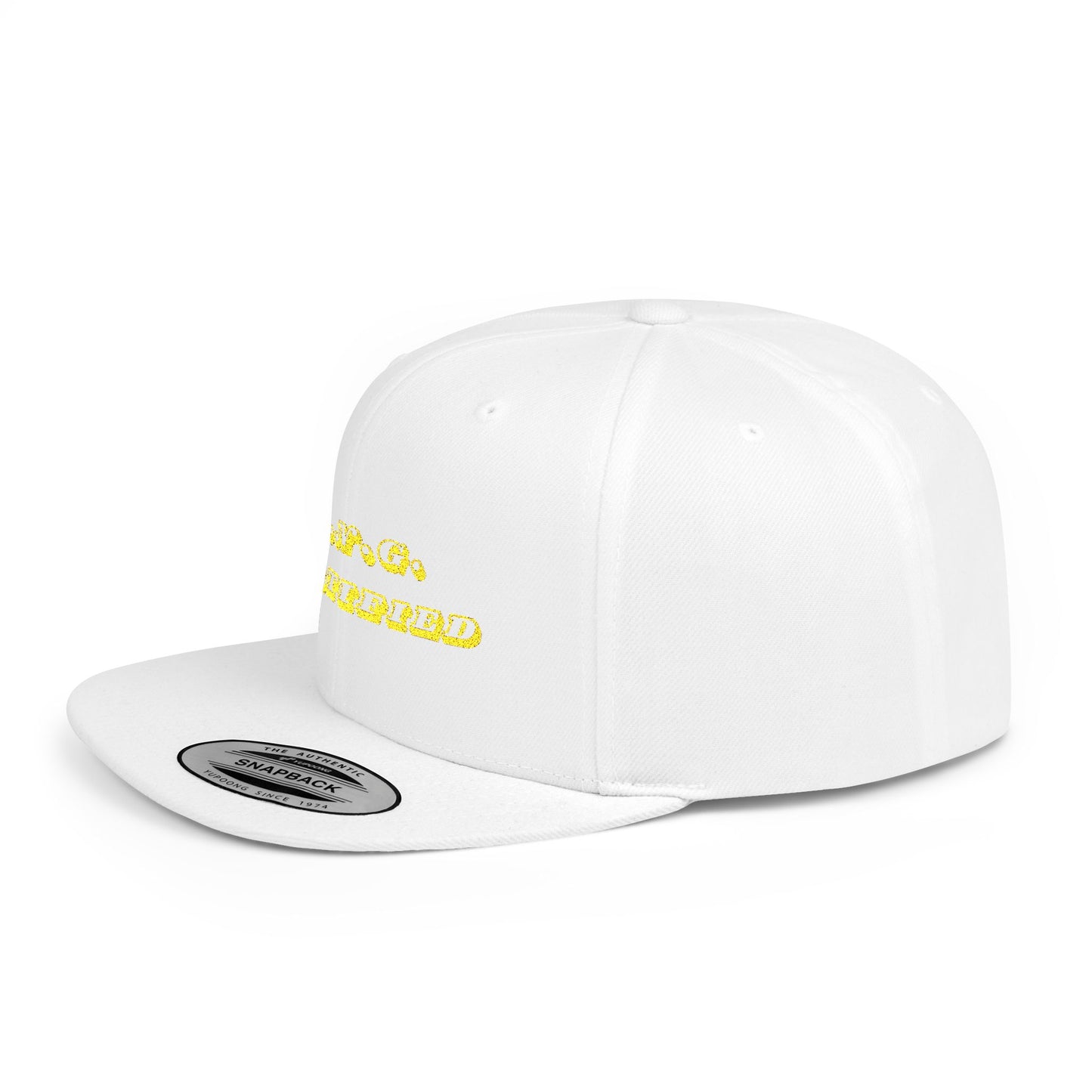Stylish Flat Bill Snapback Cap, Trendy Baseball Hat, Custom Graphics Cap, Urban Streetwear, Perfect Gift for Him/Her